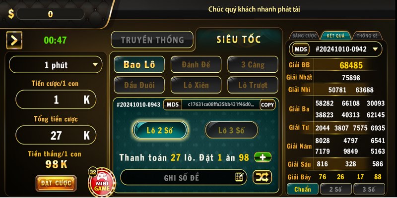 Hội viên cần xuống tiền đầu tư hợp lý để mang về giải thưởng lớn